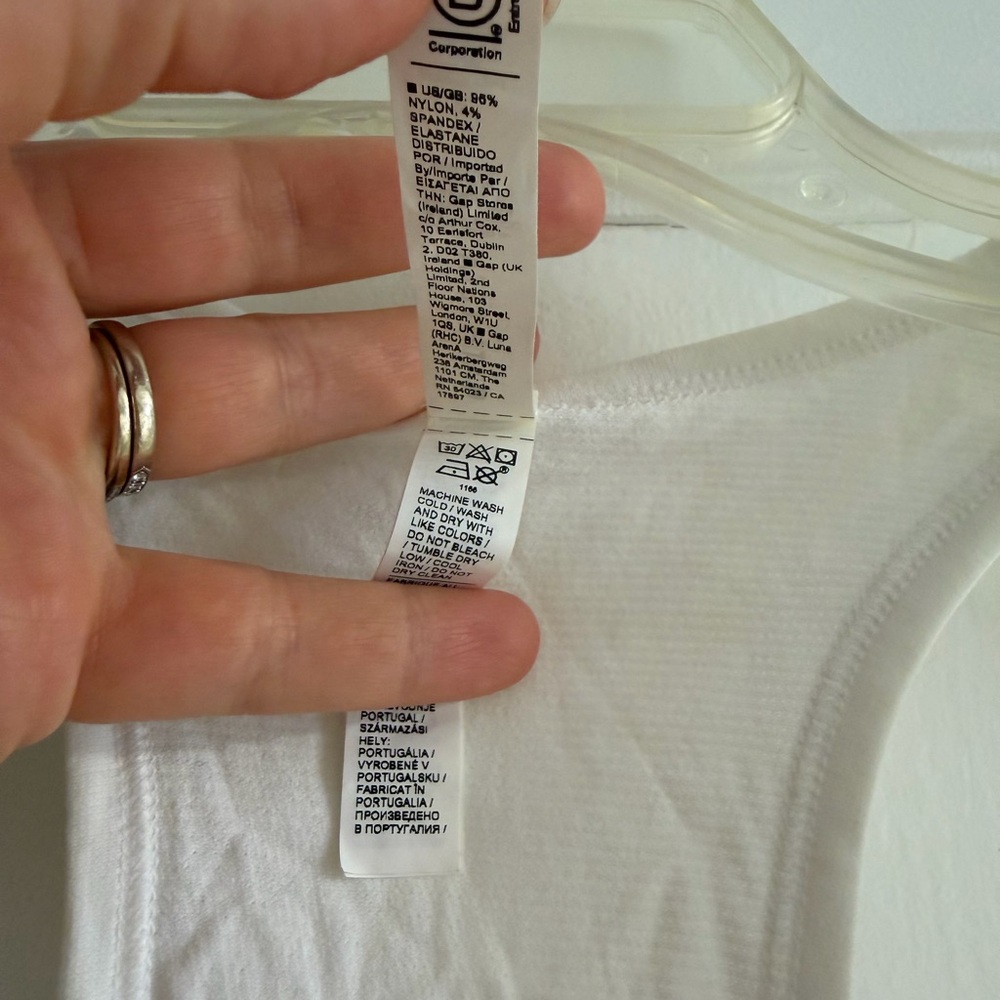 Athleta Speedlight White Racerback Tank - Picture 3 of 7